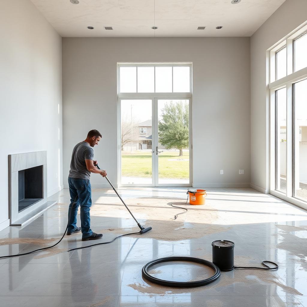 Post-construction cleanup
